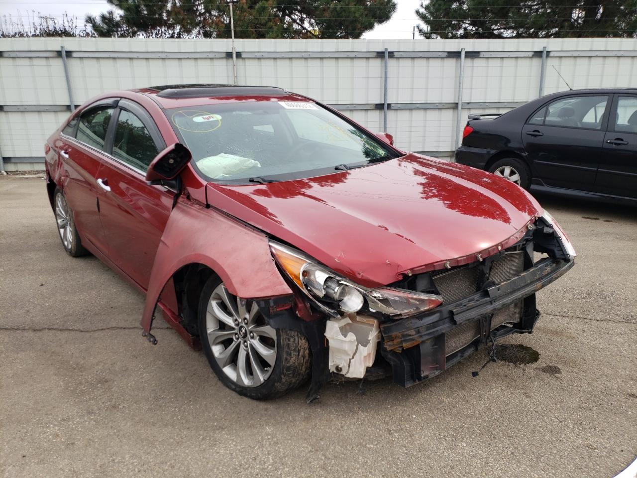 HYUNDAI SONATA SE 2011 with VIN 5NPEC4AC3BH114481 - Photo from auction