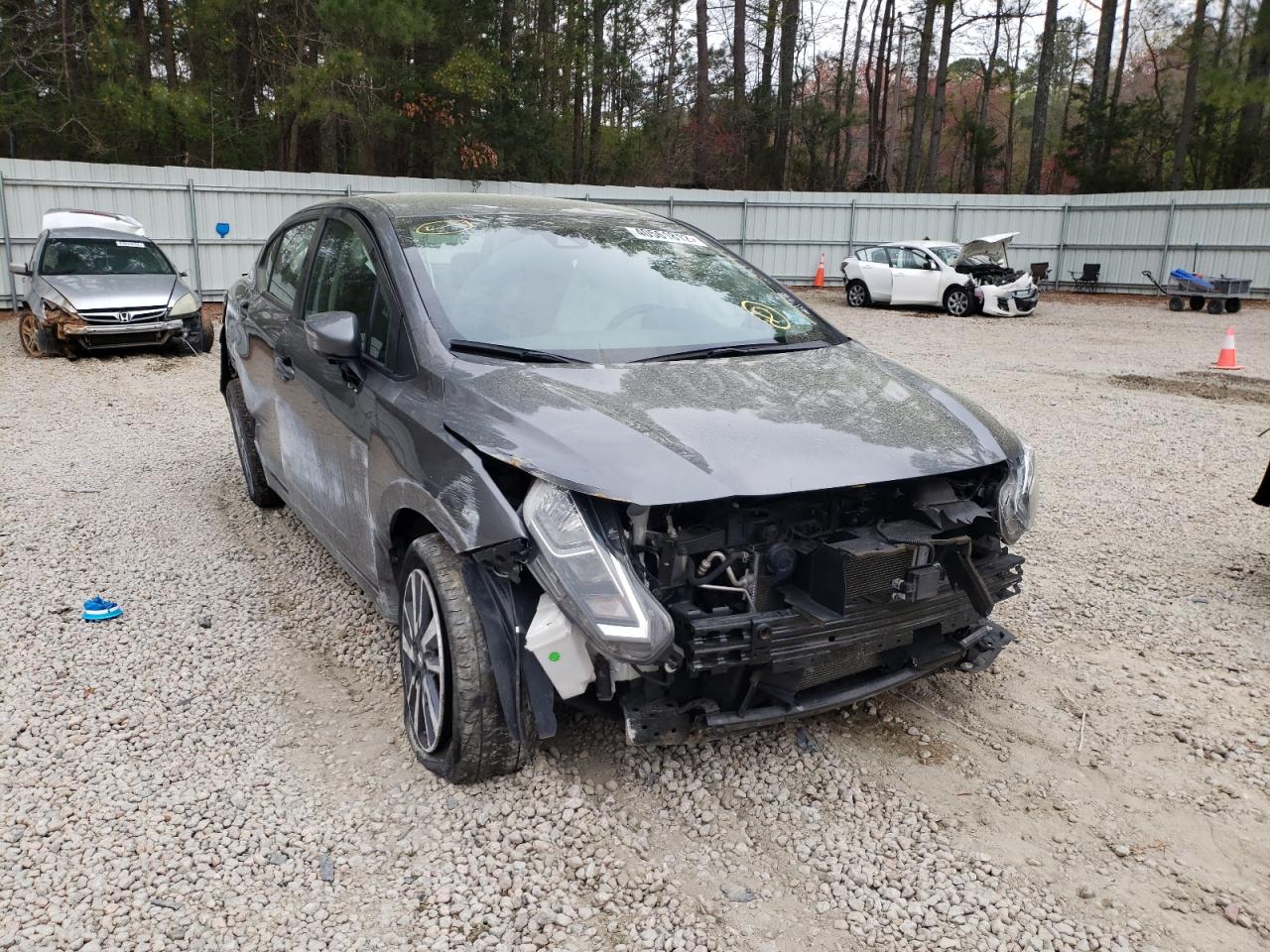 NISSAN VERSA SV 2020 with VIN 3N1CN8EV3LL821878 - Photo from auction