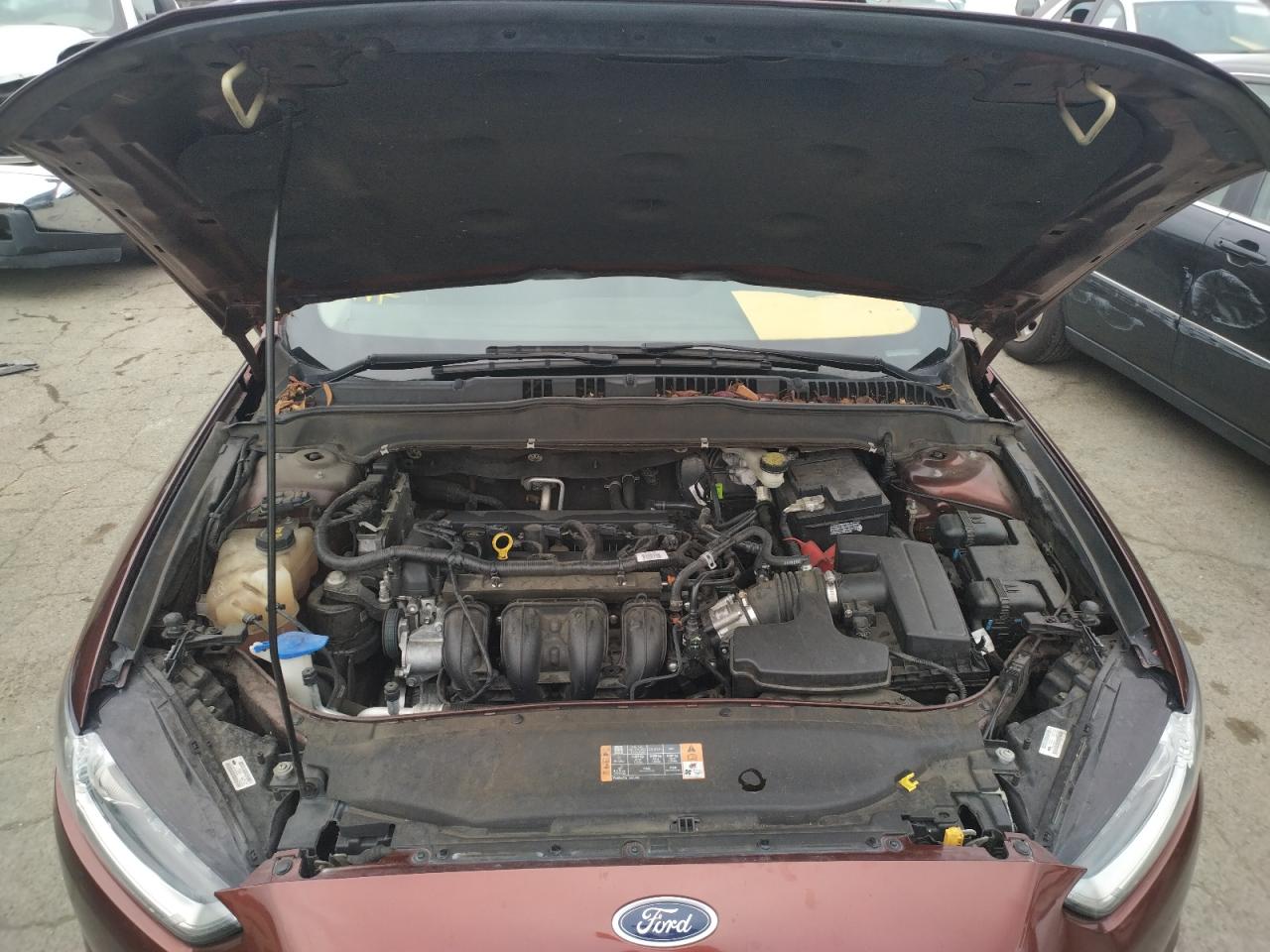 Photo 7 from auction – 2016 FORD FUSION SE with VIN 3FA6P0H74GR358175