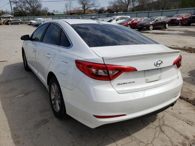 Photo 3 from auction – 2016 HYUNDAI SONATA SE with VIN 5NPE24AF4GH307369