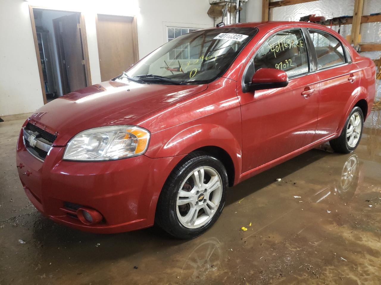 Photo 2 from auction – 2010 CHEVROLET AVEO LT with VIN KL1TG5DE6AB130969