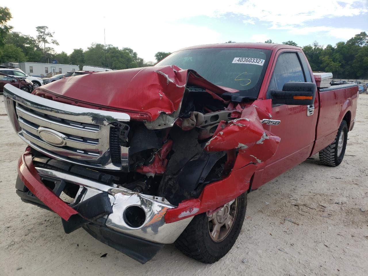 Photo 2 from auction – 2009 FORD F150 with VIN 1FTRF12W79KC06415