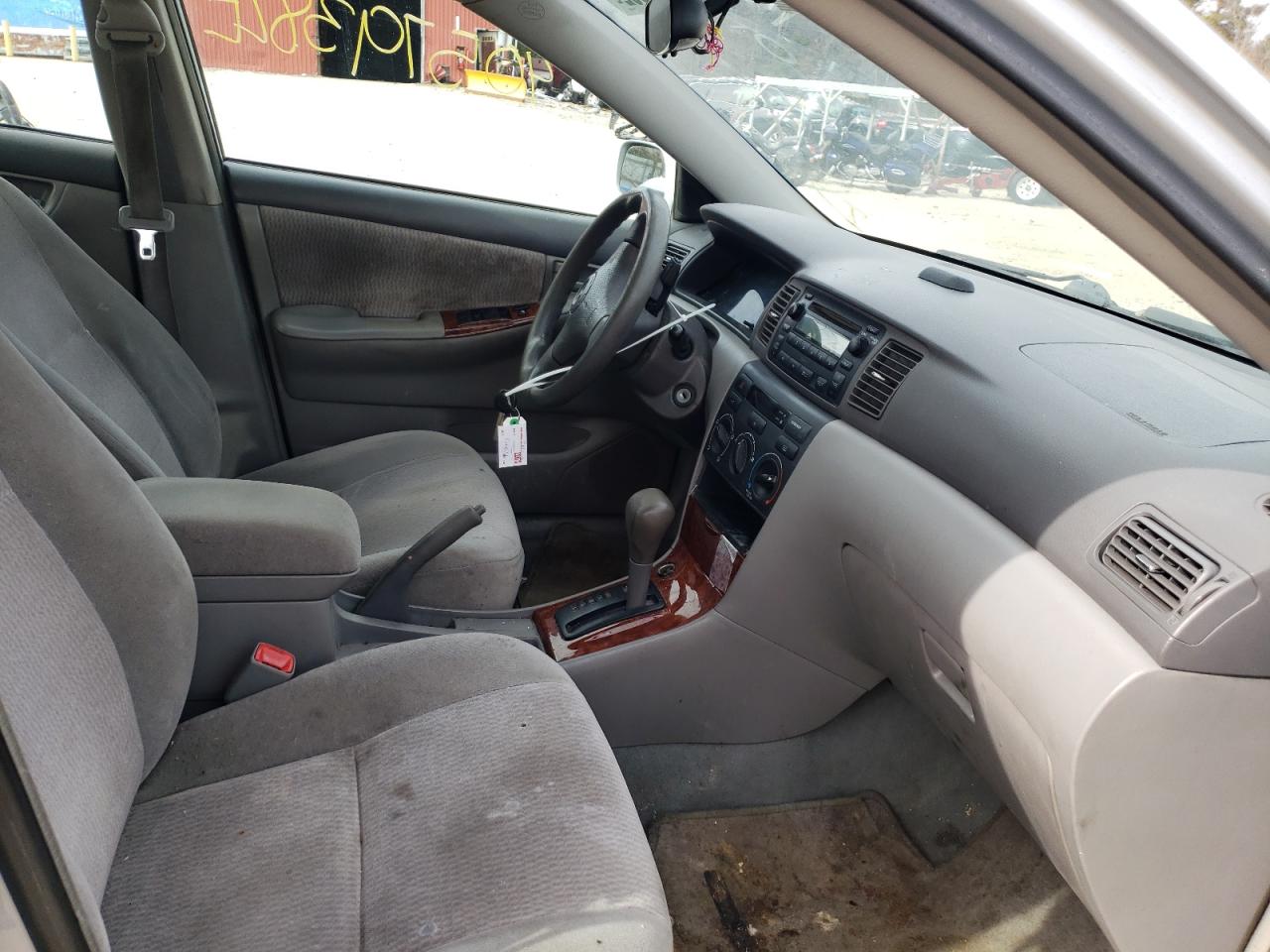 Photo 5 from auction – 2006 TOYOTA COROLLA CE with VIN 2T1BR30E76C664807