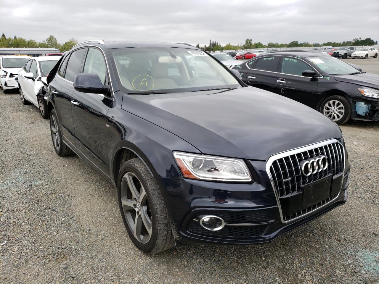 AUDI Q5 PREMIUM 2017 with VIN WA1D7AFP4HA001515 - Photo from auction