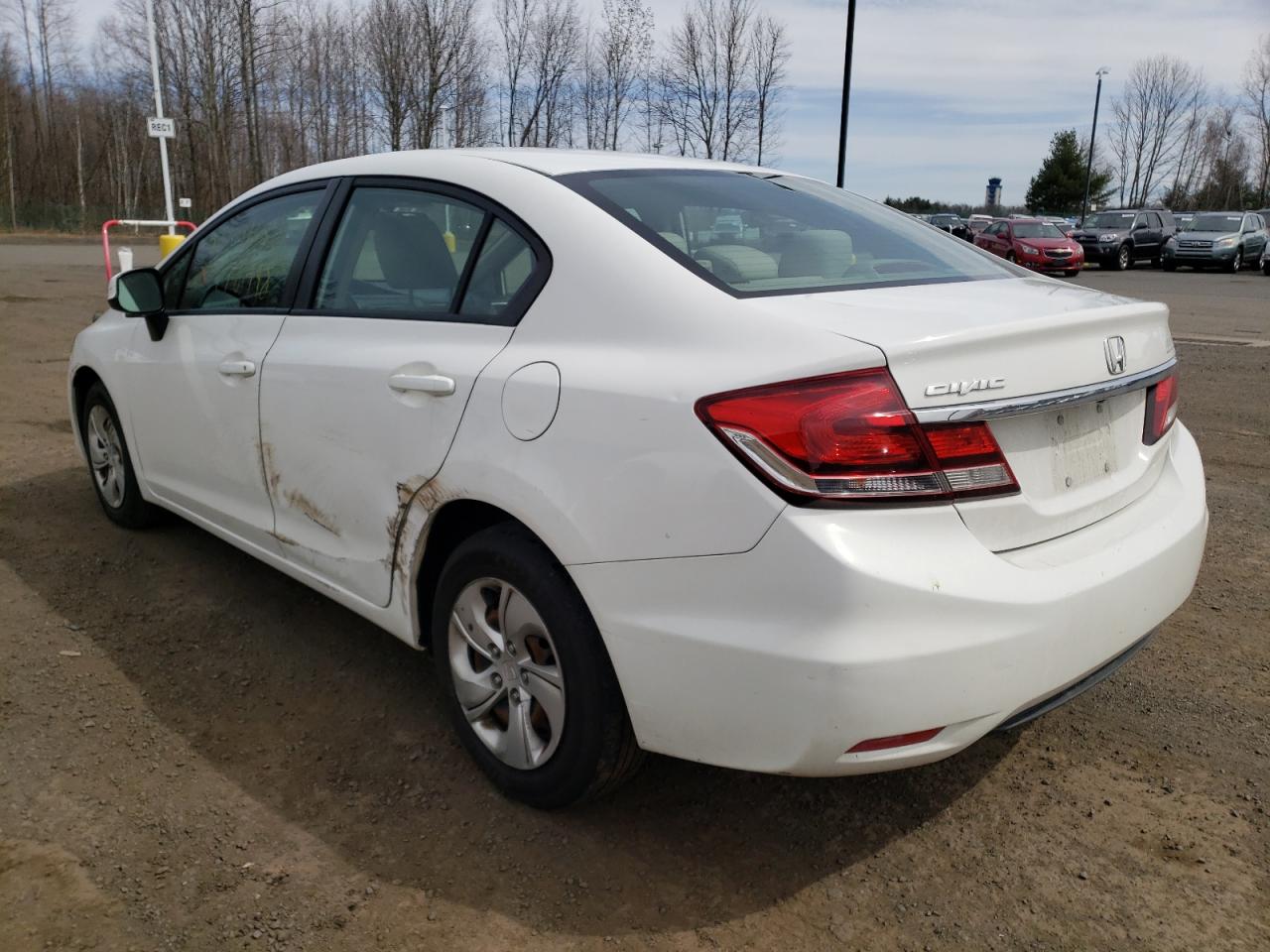 Photo 3 from auction – 2013 HONDA CIVIC LX with VIN 2HGFB2F53DH568572
