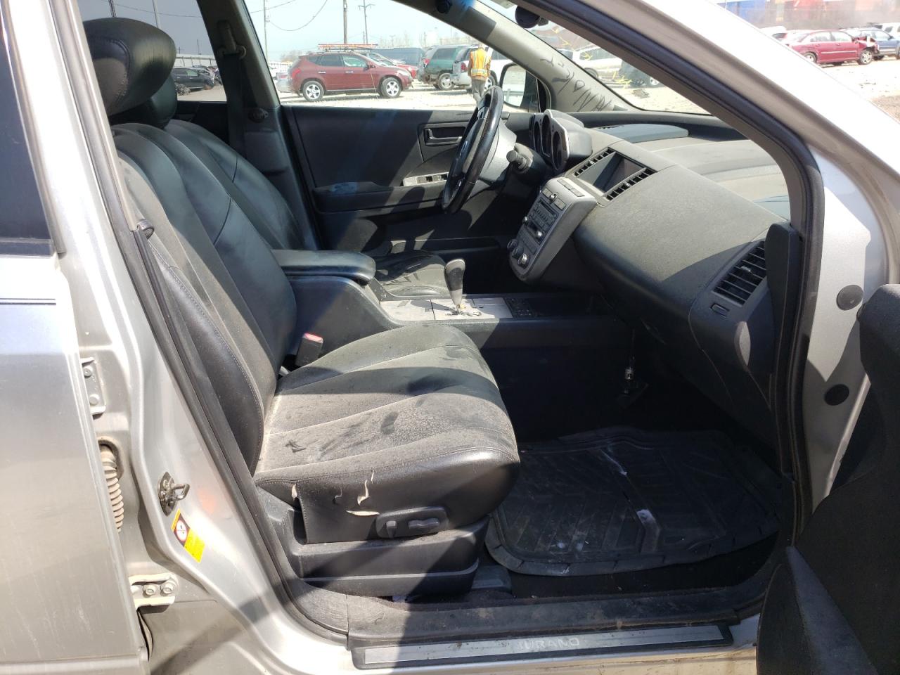 Photo 5 from auction – 2005 NISSAN MURANO SL with VIN JN8AZ08W15W425609