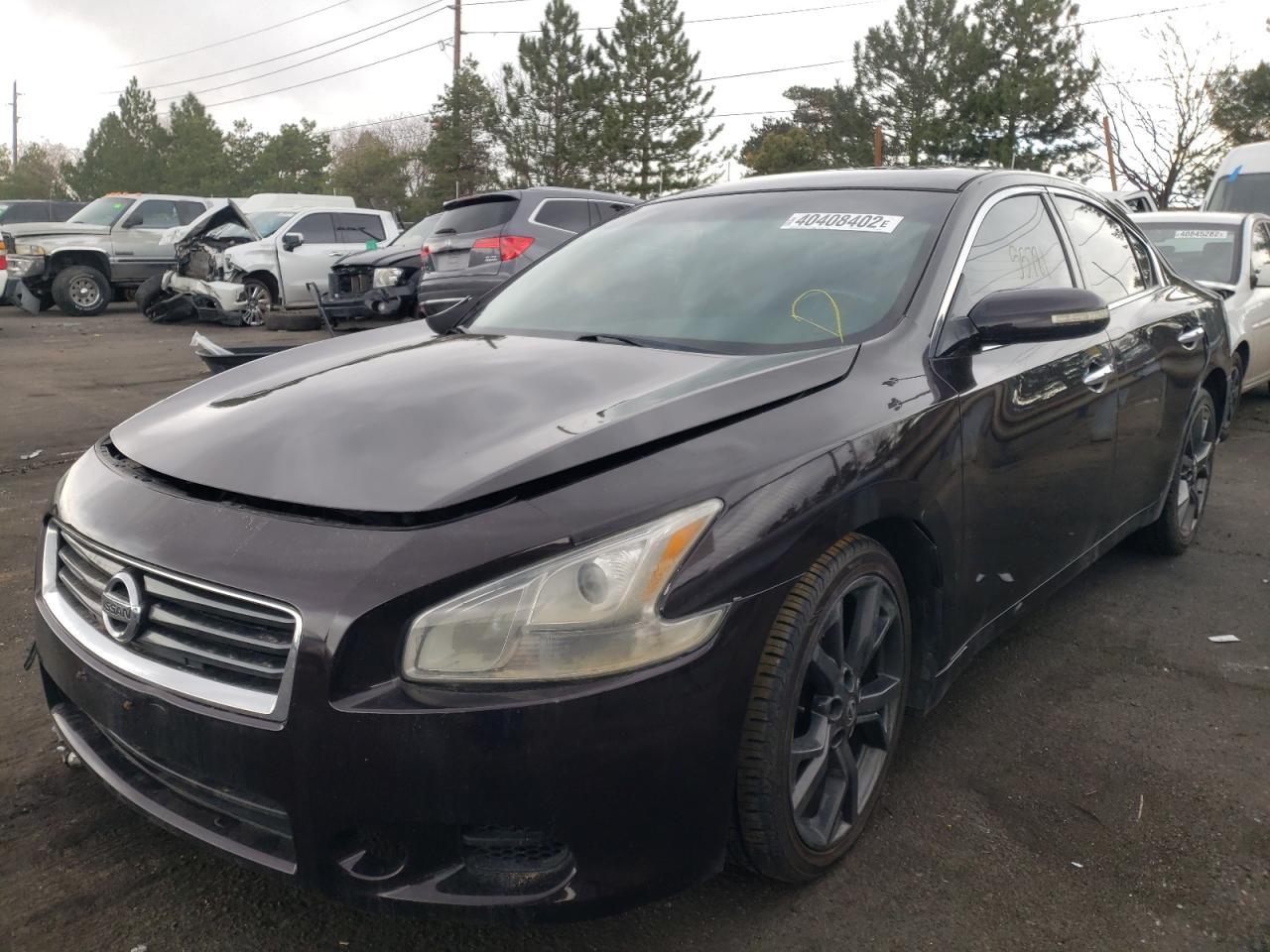 Photo 2 from auction – 2013 NISSAN MAXIMA S with VIN 1N4AA5AP9DC817018