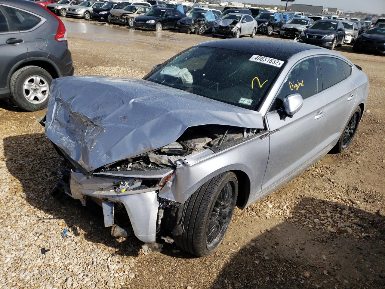 Photo 2 from auction – 2018 AUDI A5 PREMIUM with VIN WAUENCF52JA063931