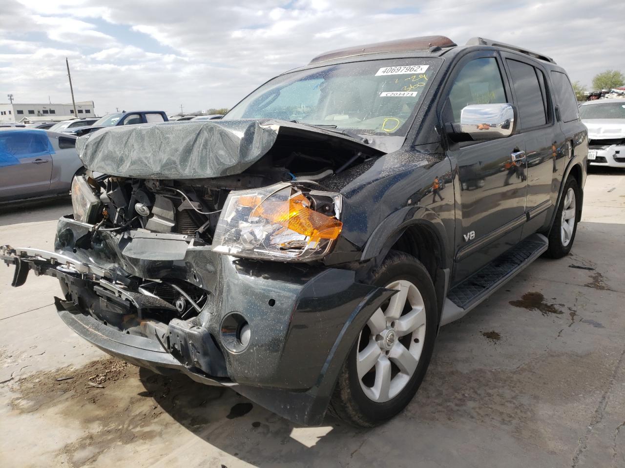 Photo 2 from auction – 2008 NISSAN ARMADA SE with VIN 5N1BA08D98N614732