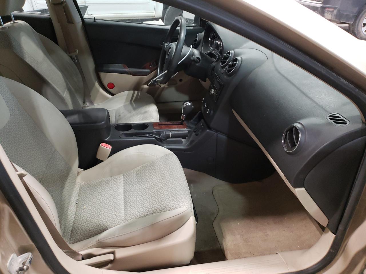 Photo 5 from auction – 2007 PONTIAC G6 BASE with VIN 1G2ZG58N374201429