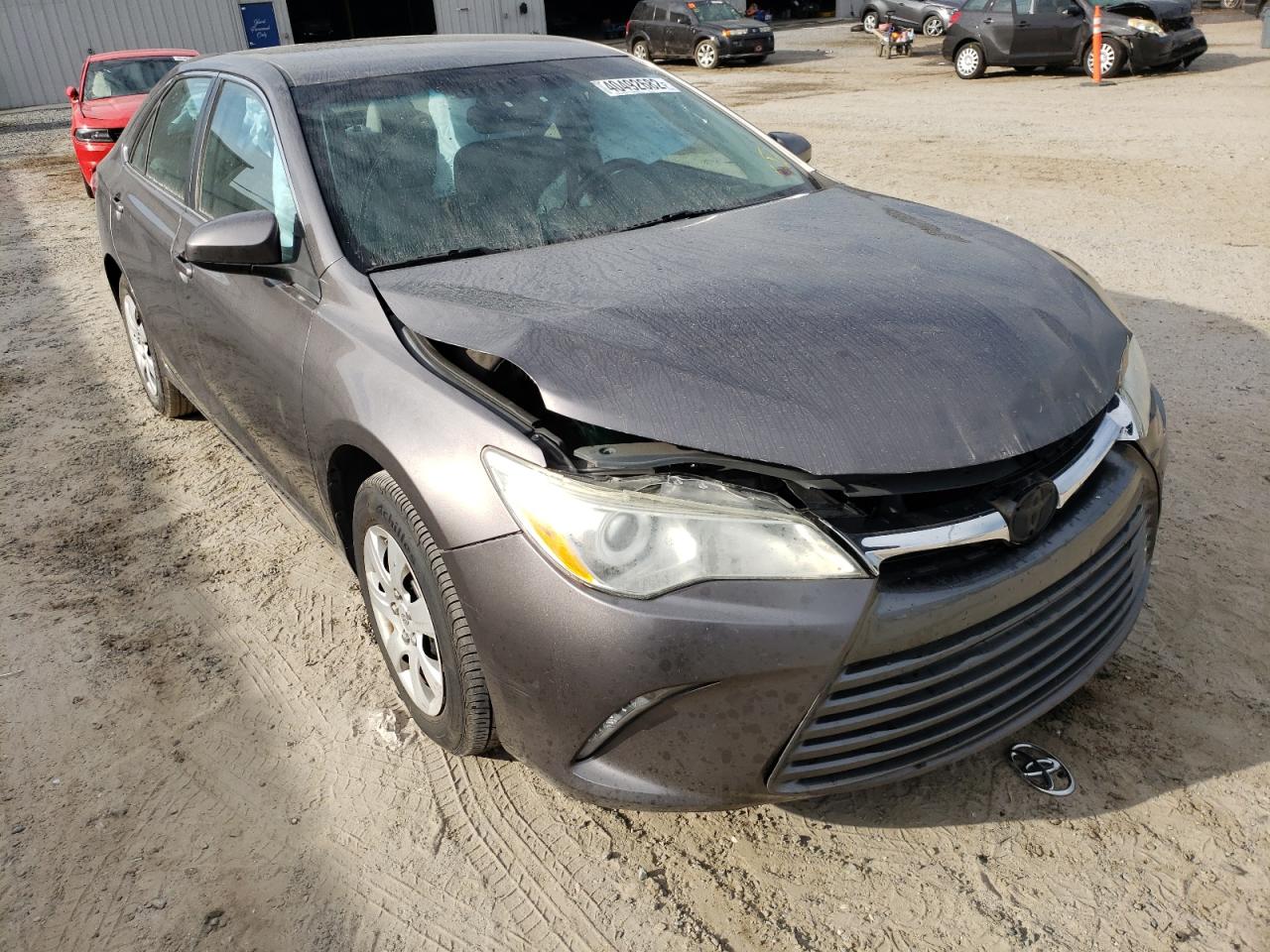 TOYOTA CAMRY LE 2015 with VIN 4T1BF1FK1FU058962 - Photo from auction
