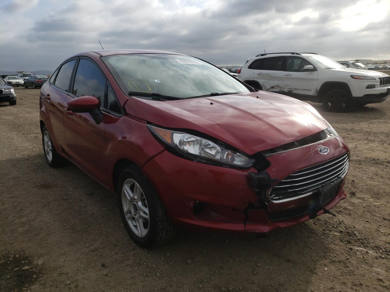 FORD FIESTA SE 2017 with VIN 3FADP4BJ6HM102539 - Photo from auction