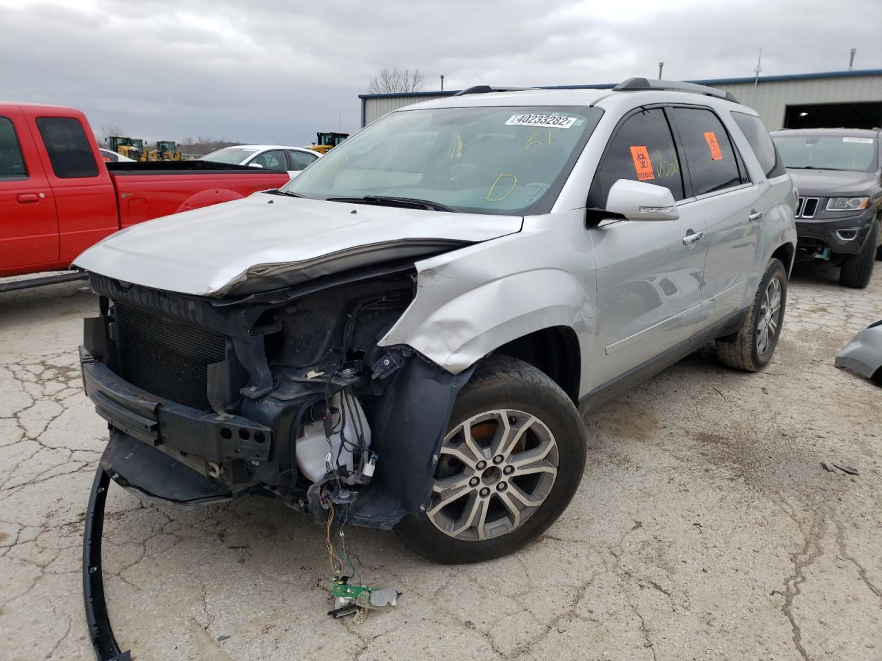 Photo 2 from auction – 2014 GMC ACADIA SLT with VIN 1GKKRRKD3EJ207703