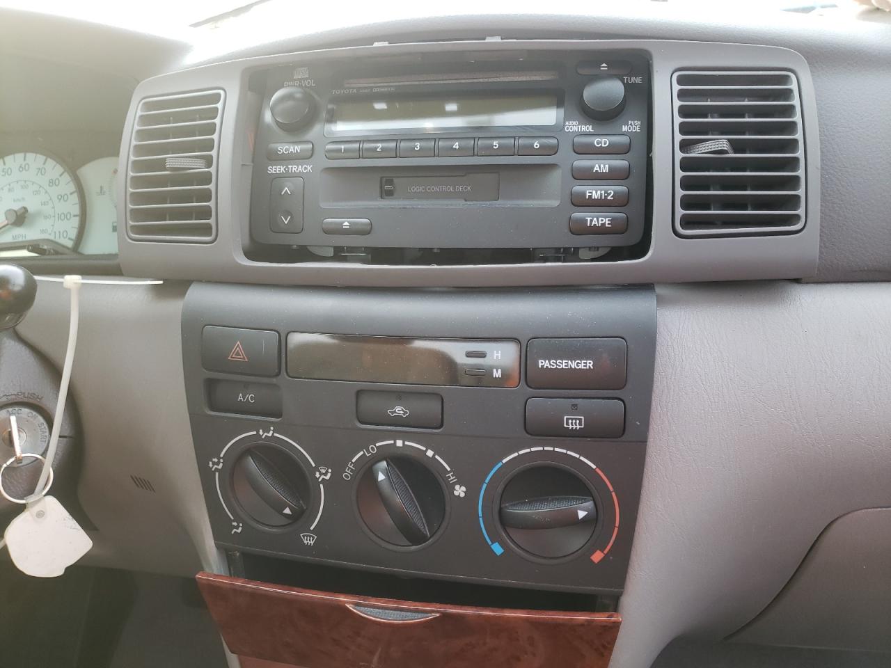 Photo 9 from auction – 2003 TOYOTA COROLLA CE with VIN JTDBR32EX30040602