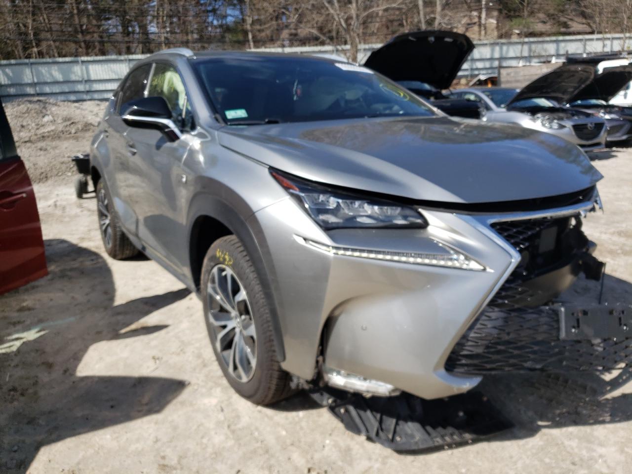 LEXUS NX 200T BA 2017 with VIN JTJBARBZ8H2143572 - Photo from auction