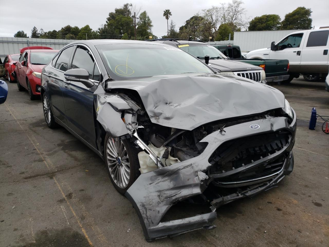 FORD FUSION TIT 2014 with VIN 3FA6P0K95ER115532 - Photo from auction