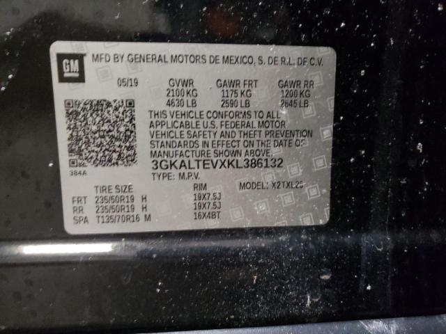Photo 10 from auction – 2019 GMC TERRAIN SL with VIN 3GKALTEVXKL386132
