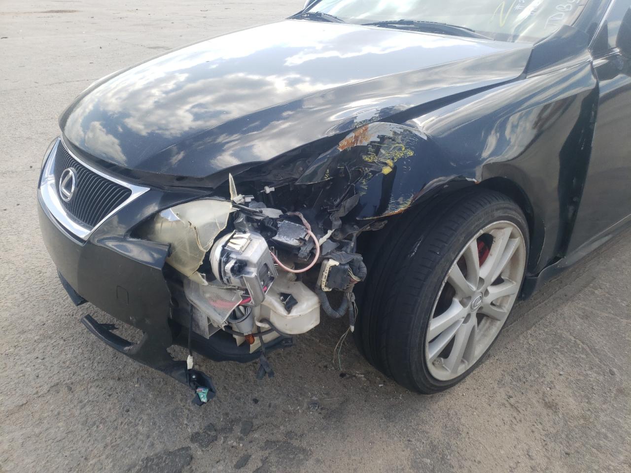 Photo 9 from auction – 2007 LEXUS IS 250 with VIN JTHBK262X72030207