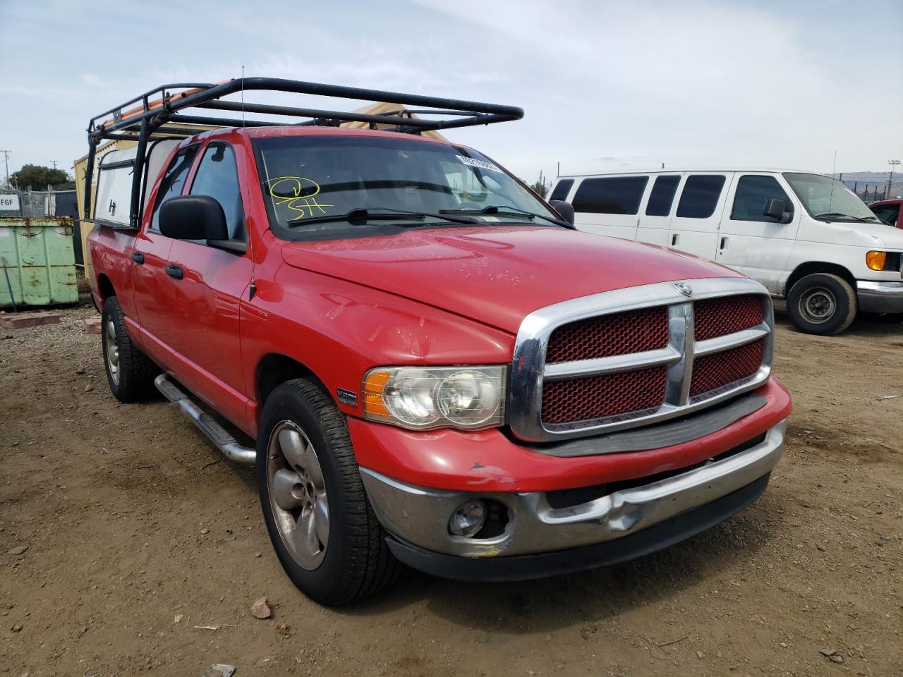 DODGE RAM 1500 S 2003 with VIN 1D7HA18D83S242188 - Photo from auction
