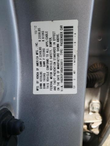 Photo 10 from auction – 2013 HONDA ACCORD LX with VIN 1HGCR2F38DA028811