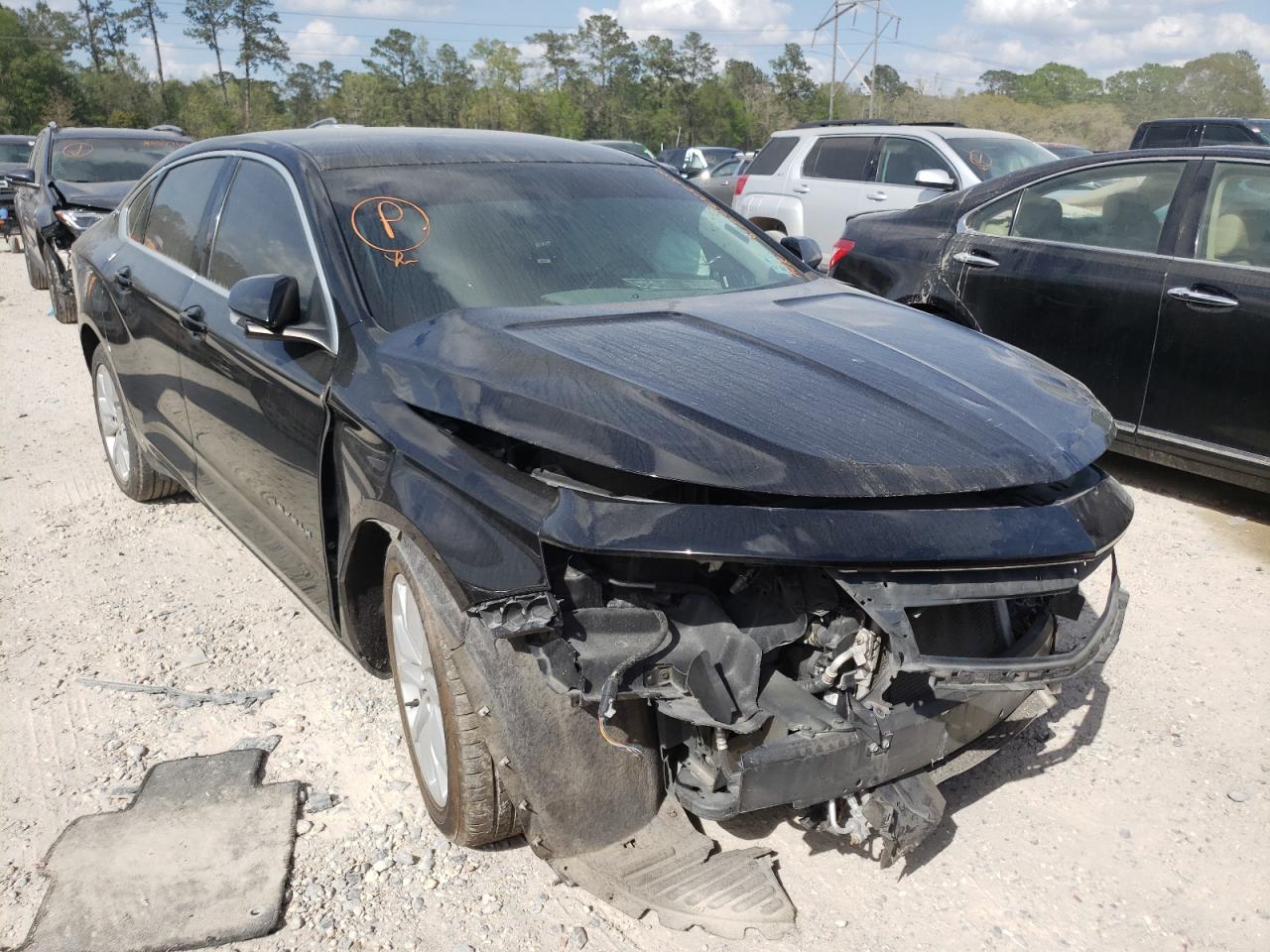 CHEVROLET IMPALA LT 2017 with VIN 1G1105S33HU135768 - Photo from auction