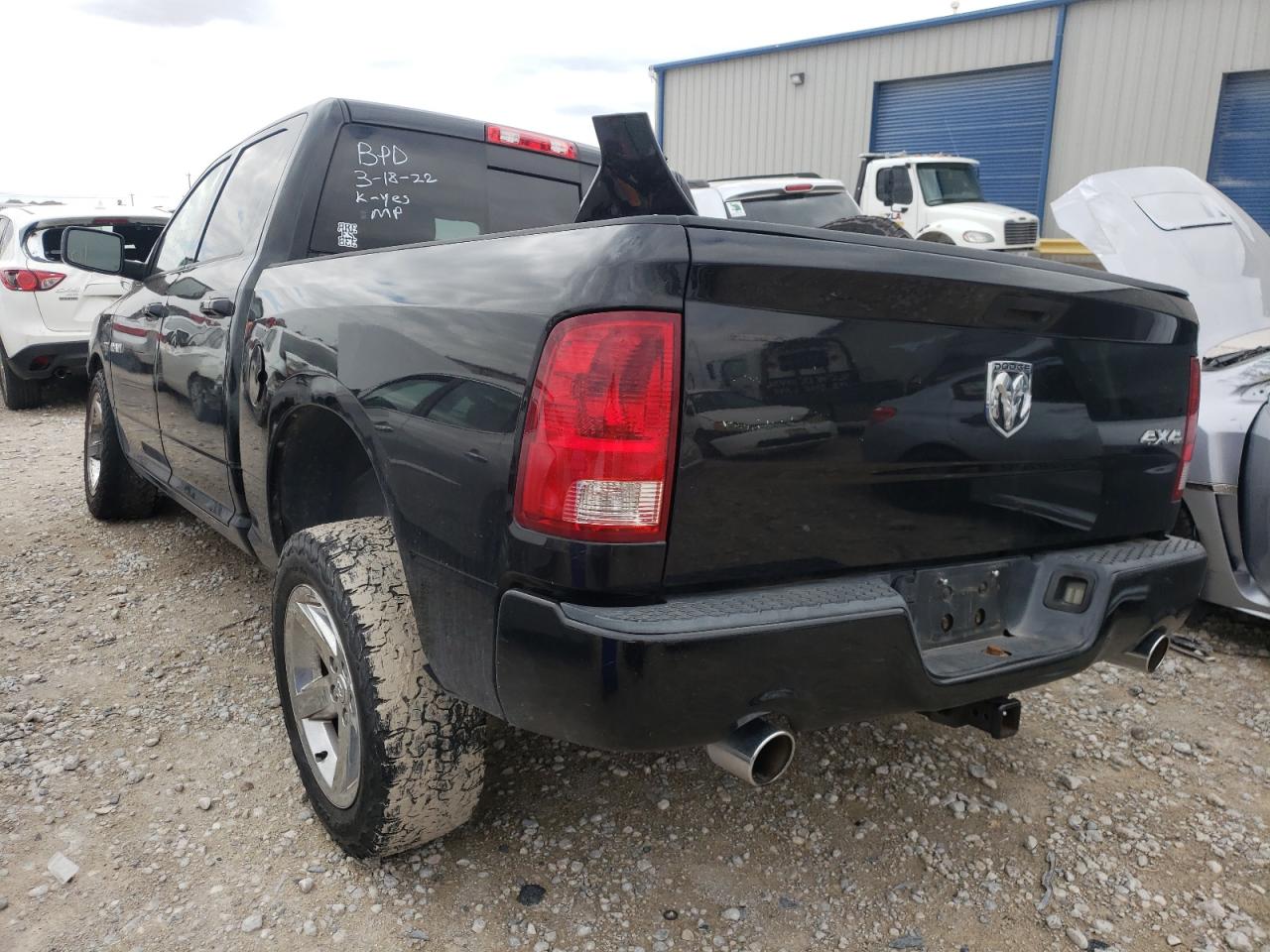 Photo 3 from auction – 2010 DODGE RAM 1500 with VIN 1D7RV1CT2AS236195