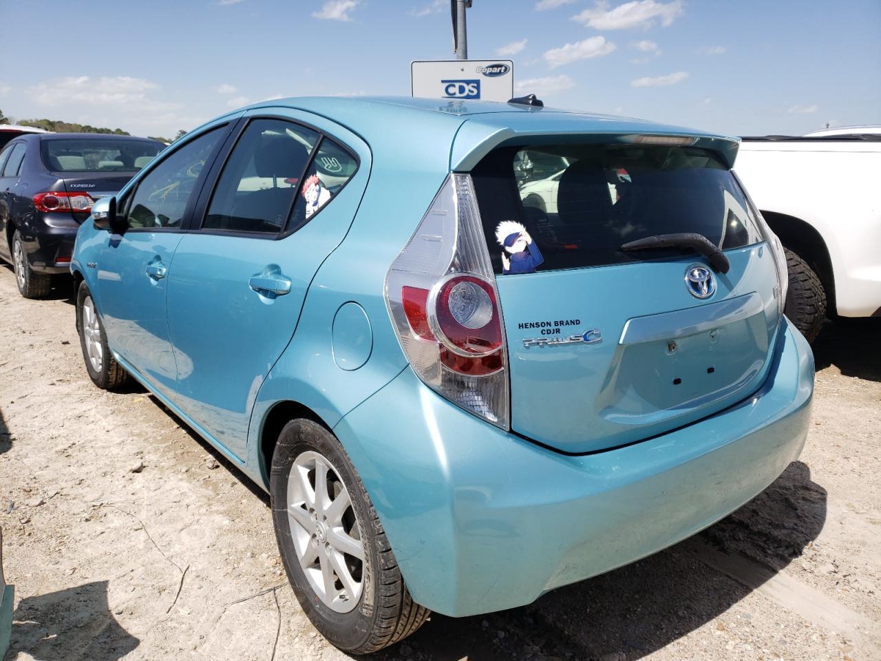 Photo 3 from auction – 2012 TOYOTA PRIUS C with VIN JTDKDTB36C1012173