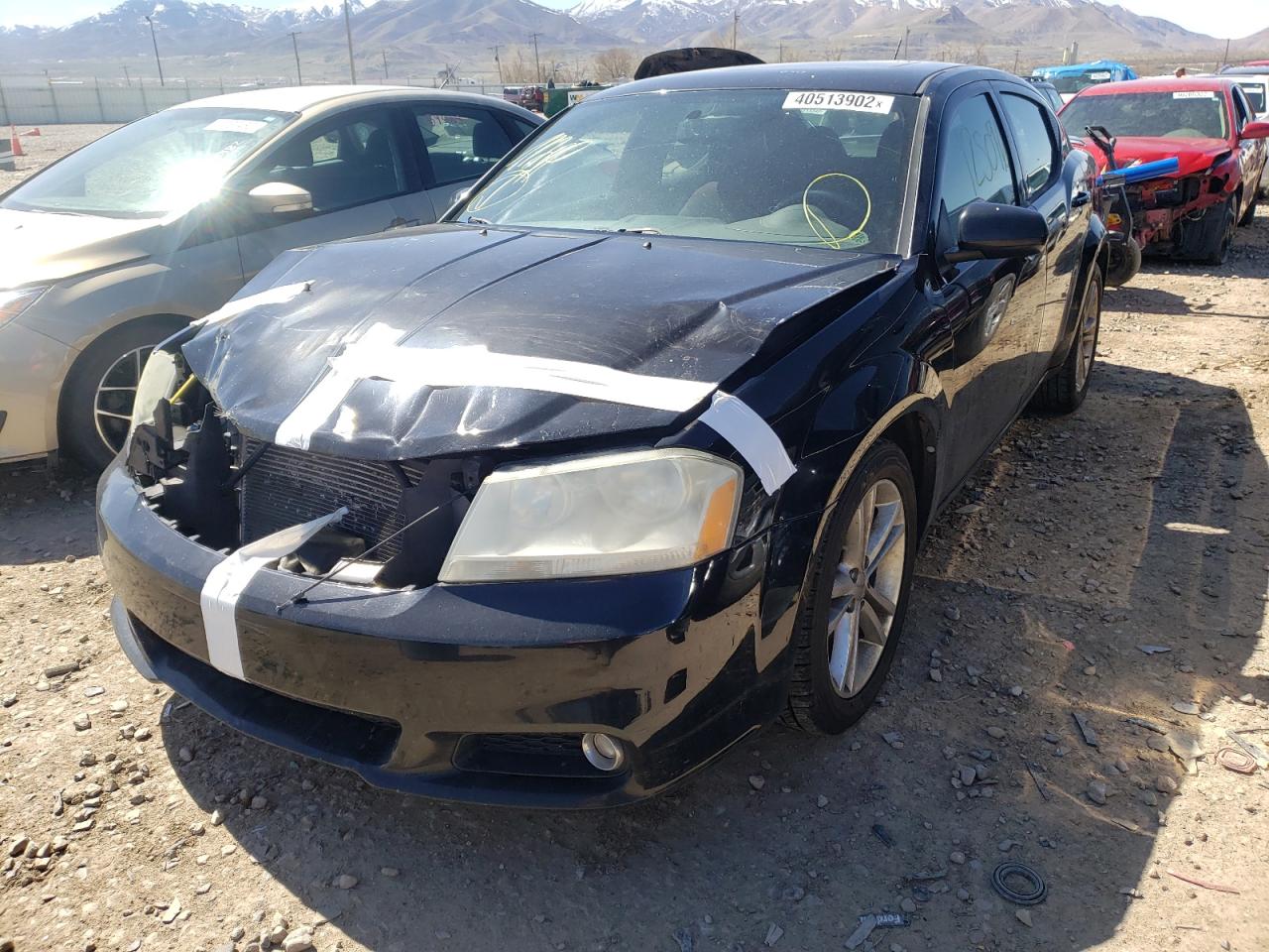 Photo 2 from auction – 2011 DODGE AVENGER MA with VIN 1B3BD1FG3BN574672