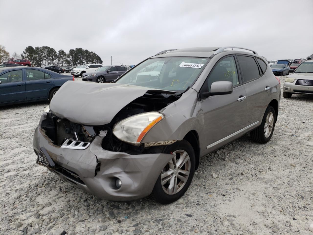 Photo 2 from auction – 2012 NISSAN ROGUE S with VIN JN8AS5MT4CW613017
