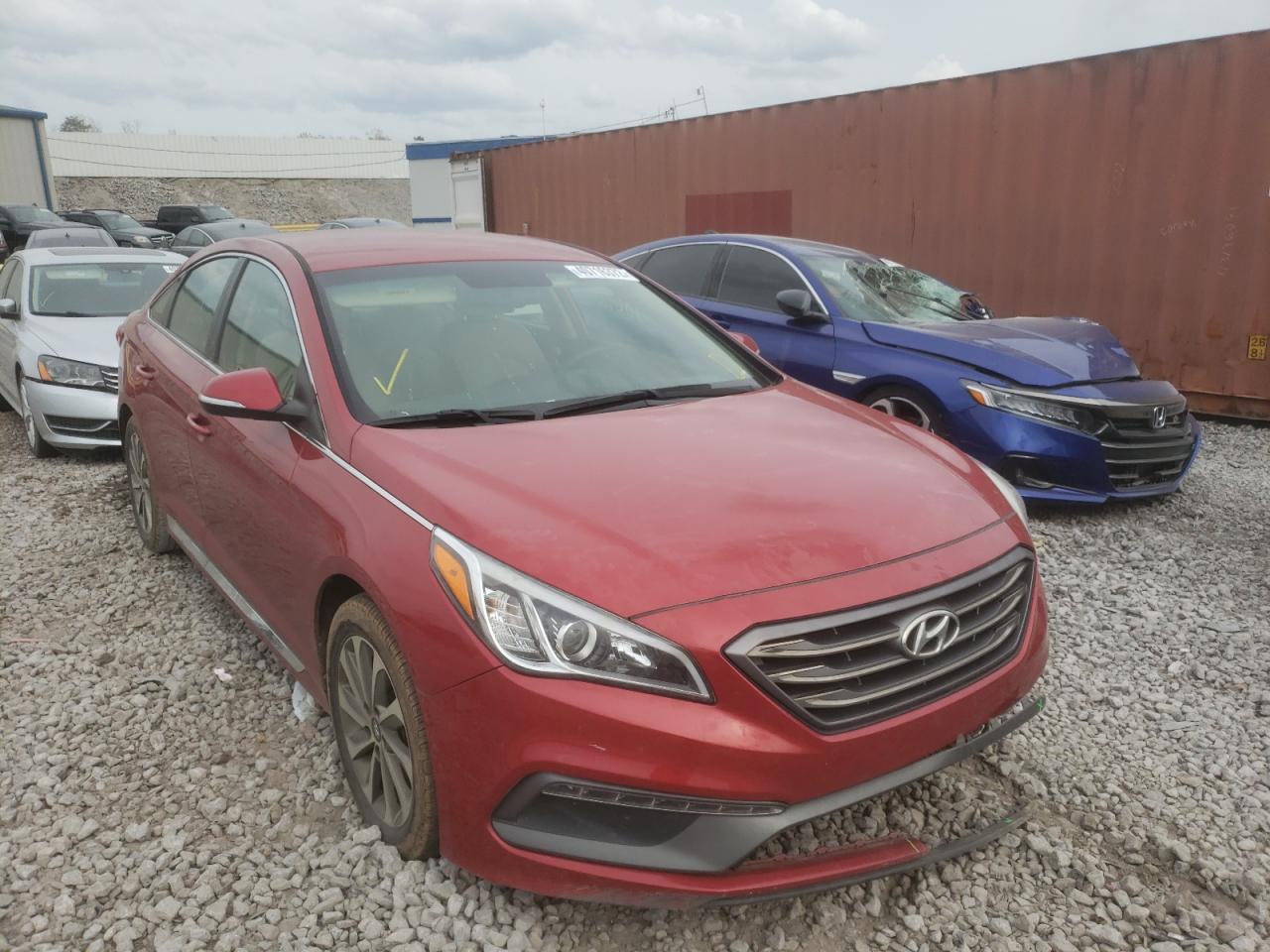 Photo 1 from auction – 2017 HYUNDAI SONATA SPO with VIN 5NPE34AF8HH497207