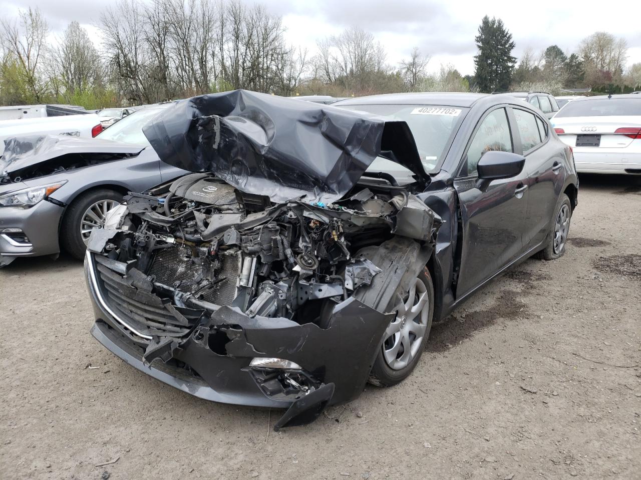 Photo 2 from auction – 2014 MAZDA 3 SPORT with VIN JM1BM1K70E1167005