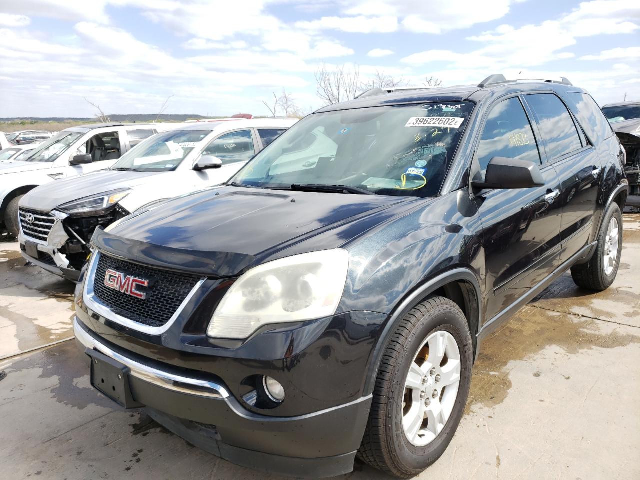 Photo 2 from auction – 2010 GMC ACADIA SLE with VIN 1GKLRLED8AJ236511