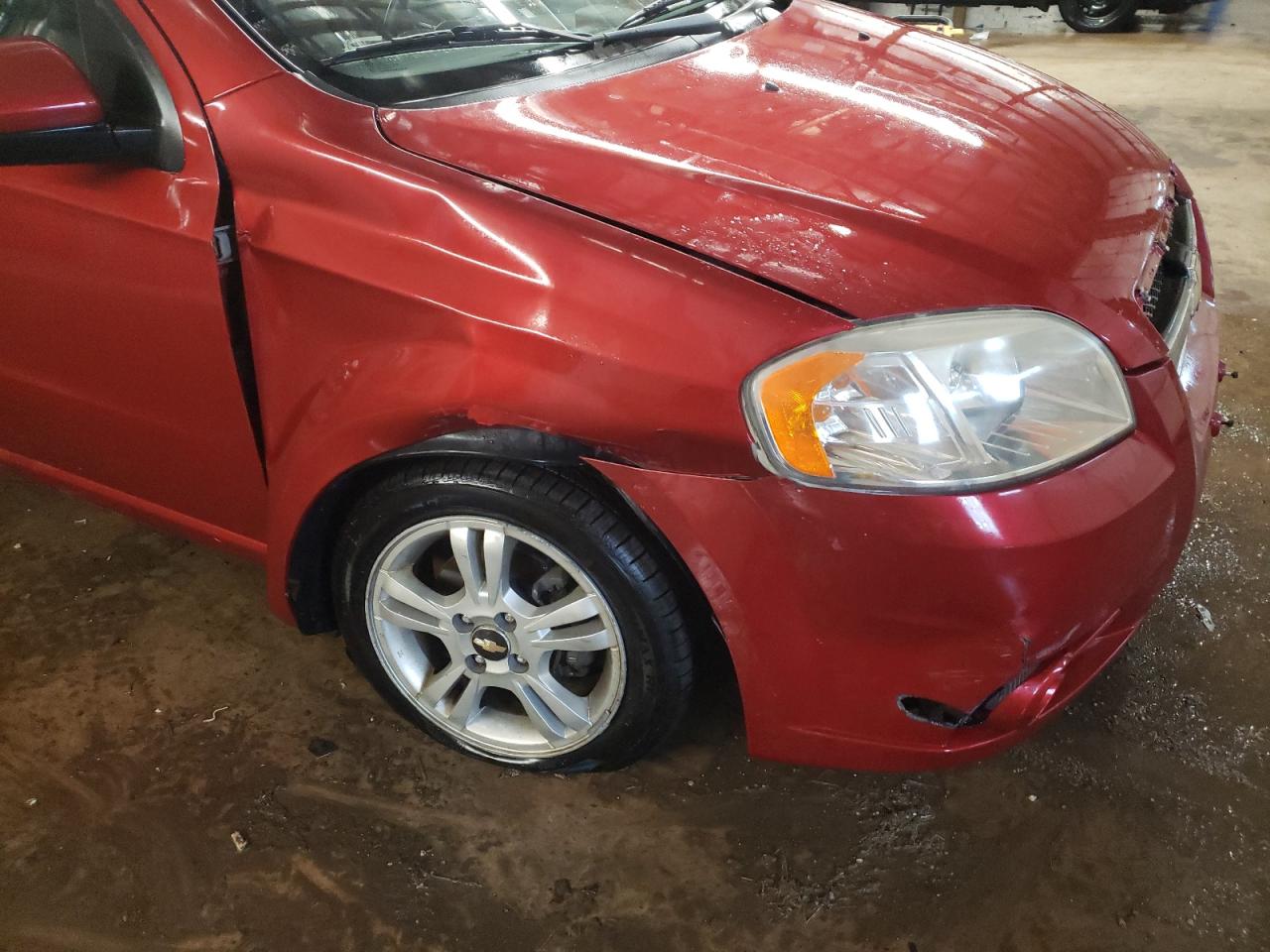Photo 9 from auction – 2010 CHEVROLET AVEO LT with VIN KL1TG5DE6AB130969