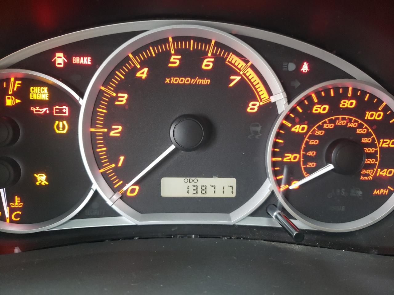 Photo 8 from auction – 2011 SUBARU IMPREZA WR with VIN JF1GV7E65BG503402