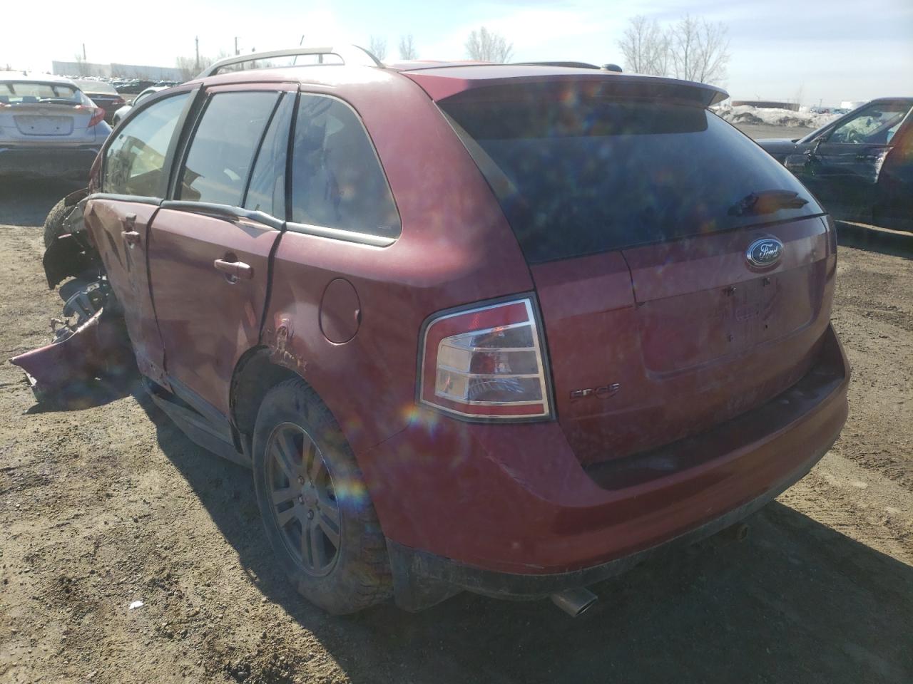 Photo 3 from auction – 2007 FORD EDGE SEL with VIN 2FMDK38C37BA62489