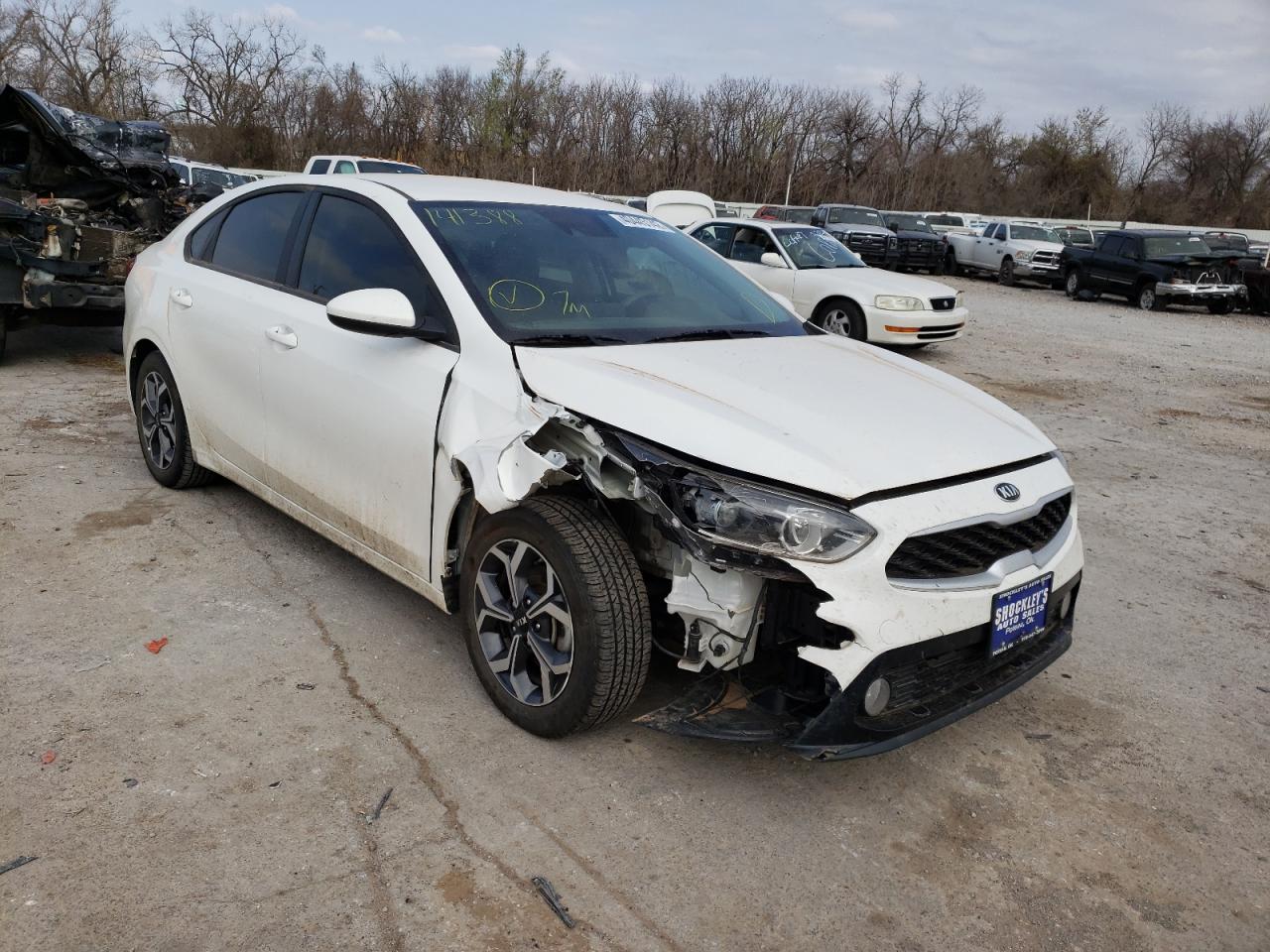 KIA FORTE FE 2020 with VIN 3KPF24AD8LE141388 - Photo from auction