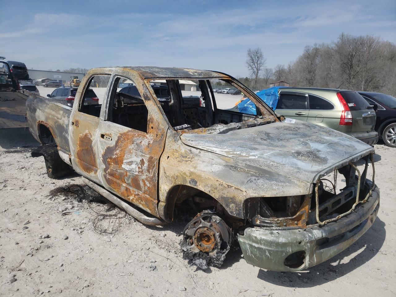DODGE RAM 2500 S 2003 with VIN 3D7KU28613G755746 - Photo from auction