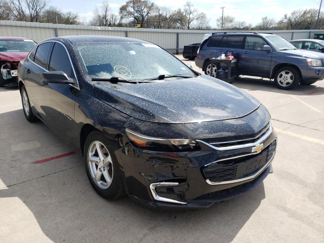 CHEVROLET MALIBU LS 2016 with VIN 1G1ZB5ST6GF236870 - Photo from auction