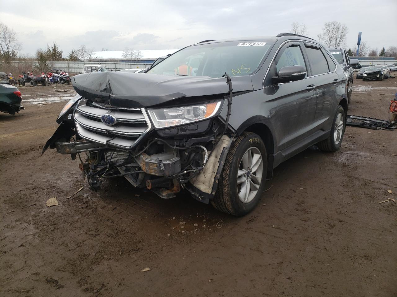 Photo 2 from auction – 2016 FORD EDGE SEL with VIN 2FMPK4J99GBB19845