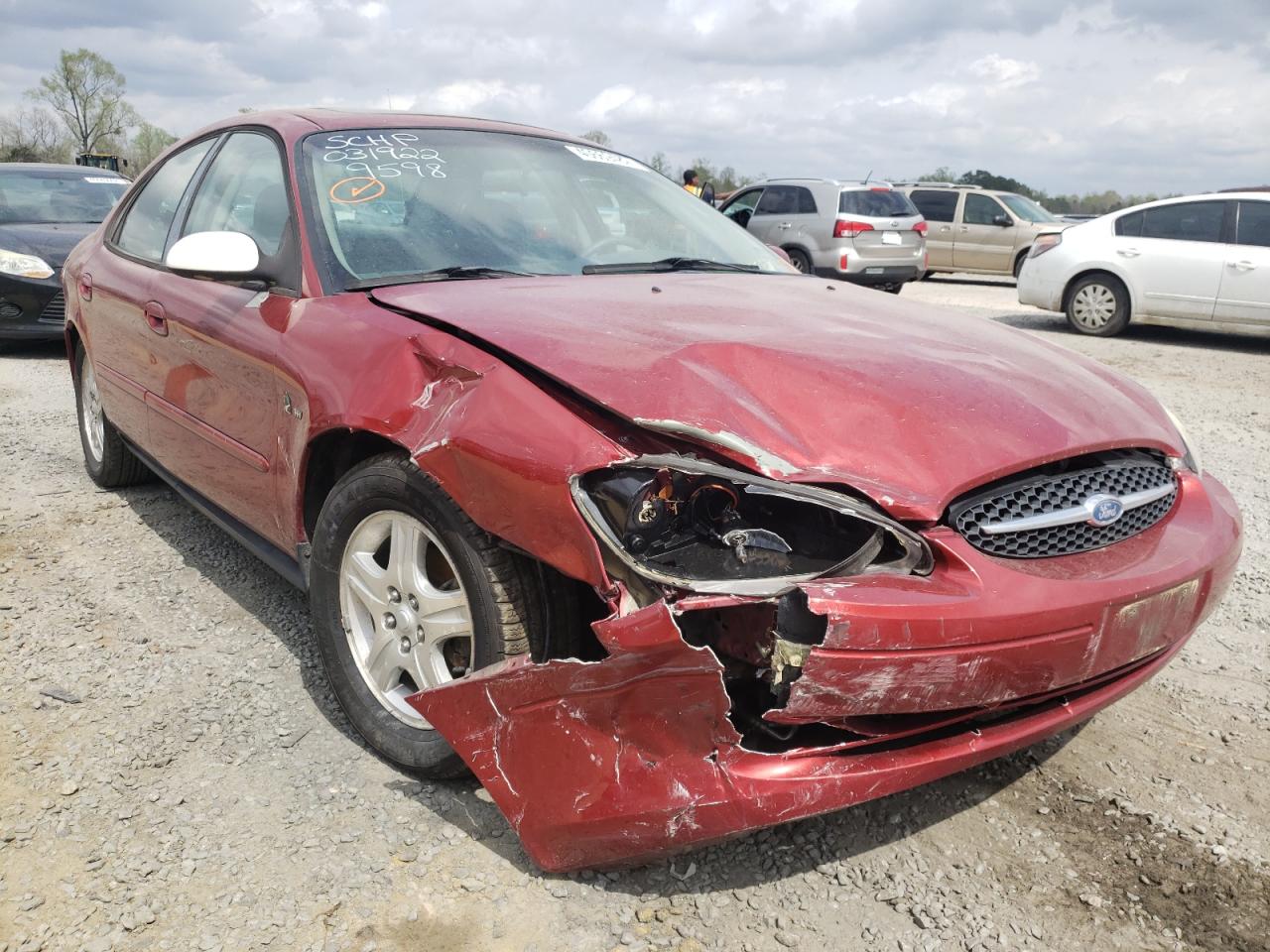 Photo 9 from auction – 2000 FORD TAURUS SEL with VIN 1FAFP56S3YG119598
