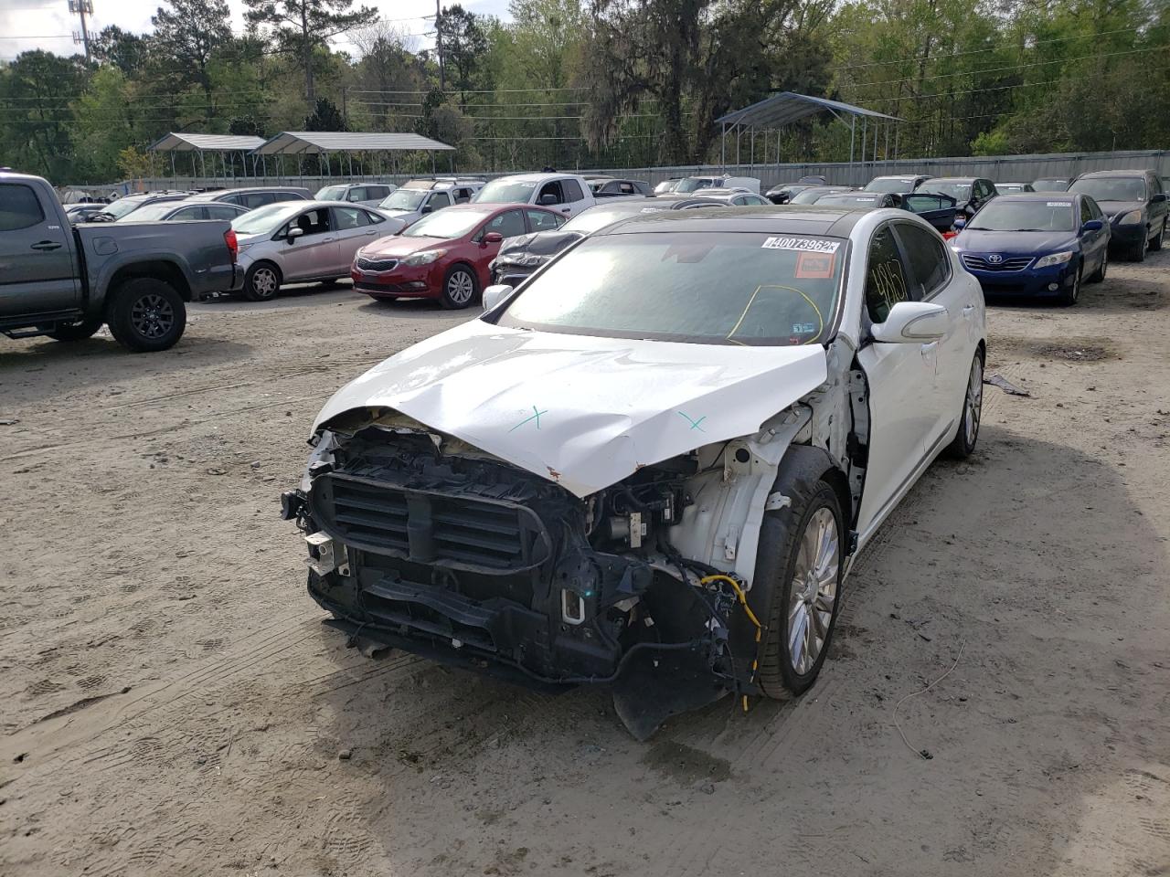 Photo 2 from auction – 2016 KIA K900 with VIN KNALW4D49G6031932