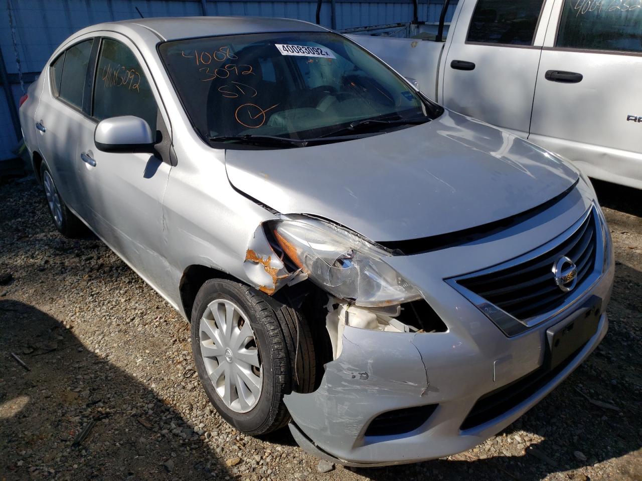NISSAN VERSA 2013 with VIN 3N1CN7APXDL858882 - Photo from auction