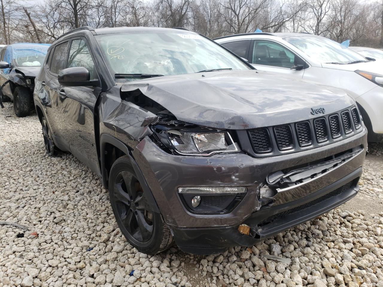 JEEP COMPASS LA 2020 with VIN 3C4NJCBB7LT241564 - Photo from auction