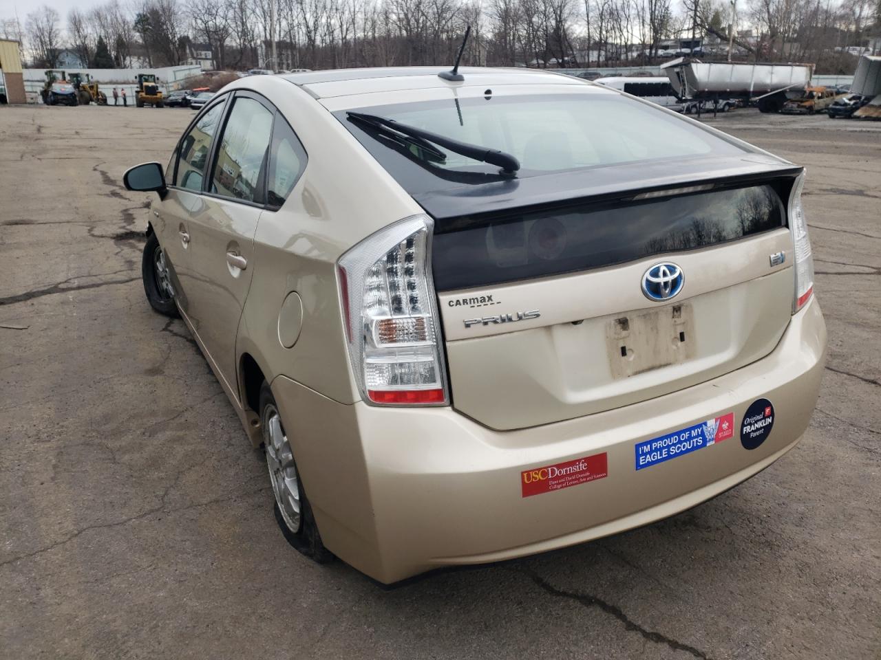 Photo 3 from auction – 2010 TOYOTA PRIUS with VIN JTDKN3DU1A0116267