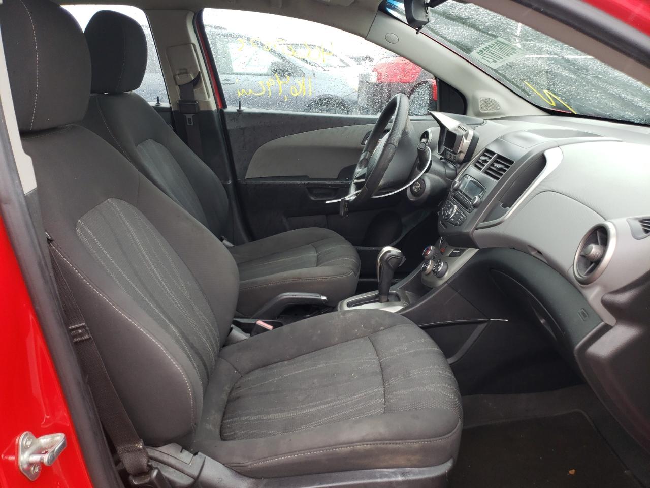 Photo 5 from auction – 2012 CHEVROLET SONIC LT with VIN 1G1JC5SH3C4109618