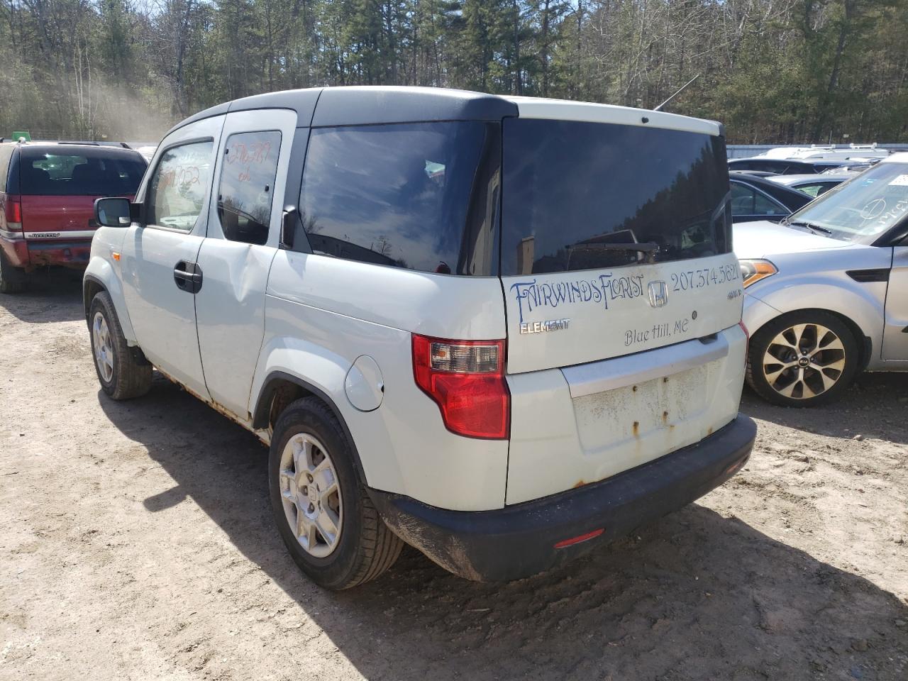 Photo 3 from auction – 2010 HONDA ELEMENT with VIN 5J6YH2H38AL004491