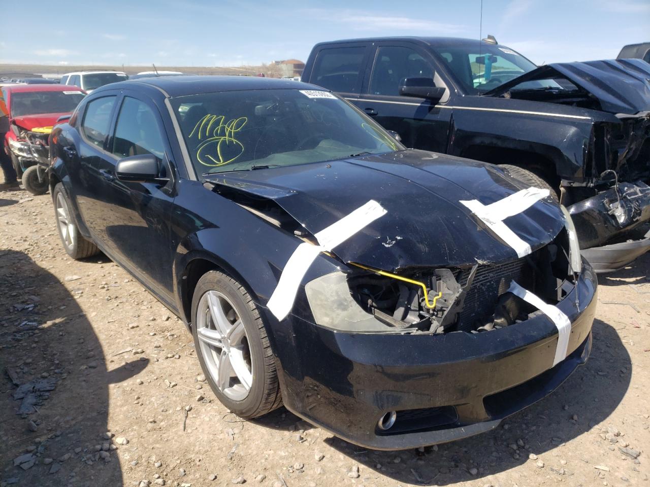 DODGE AVENGER MA 2011 with VIN 1B3BD1FG3BN574672 - Photo from auction