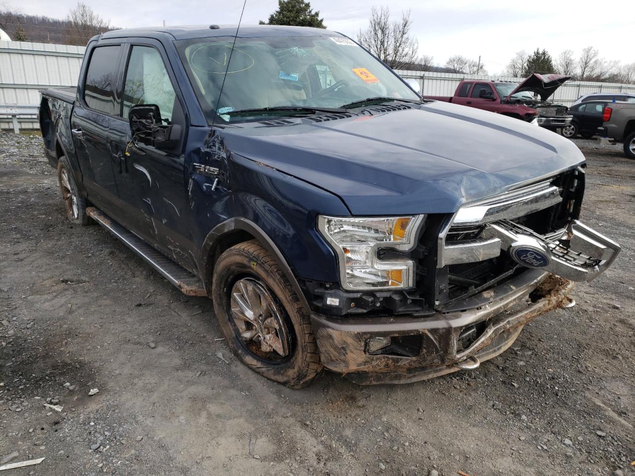 FORD F150 SUPER 2015 with VIN 1FTEW1EF1FKD95844 - Photo from auction