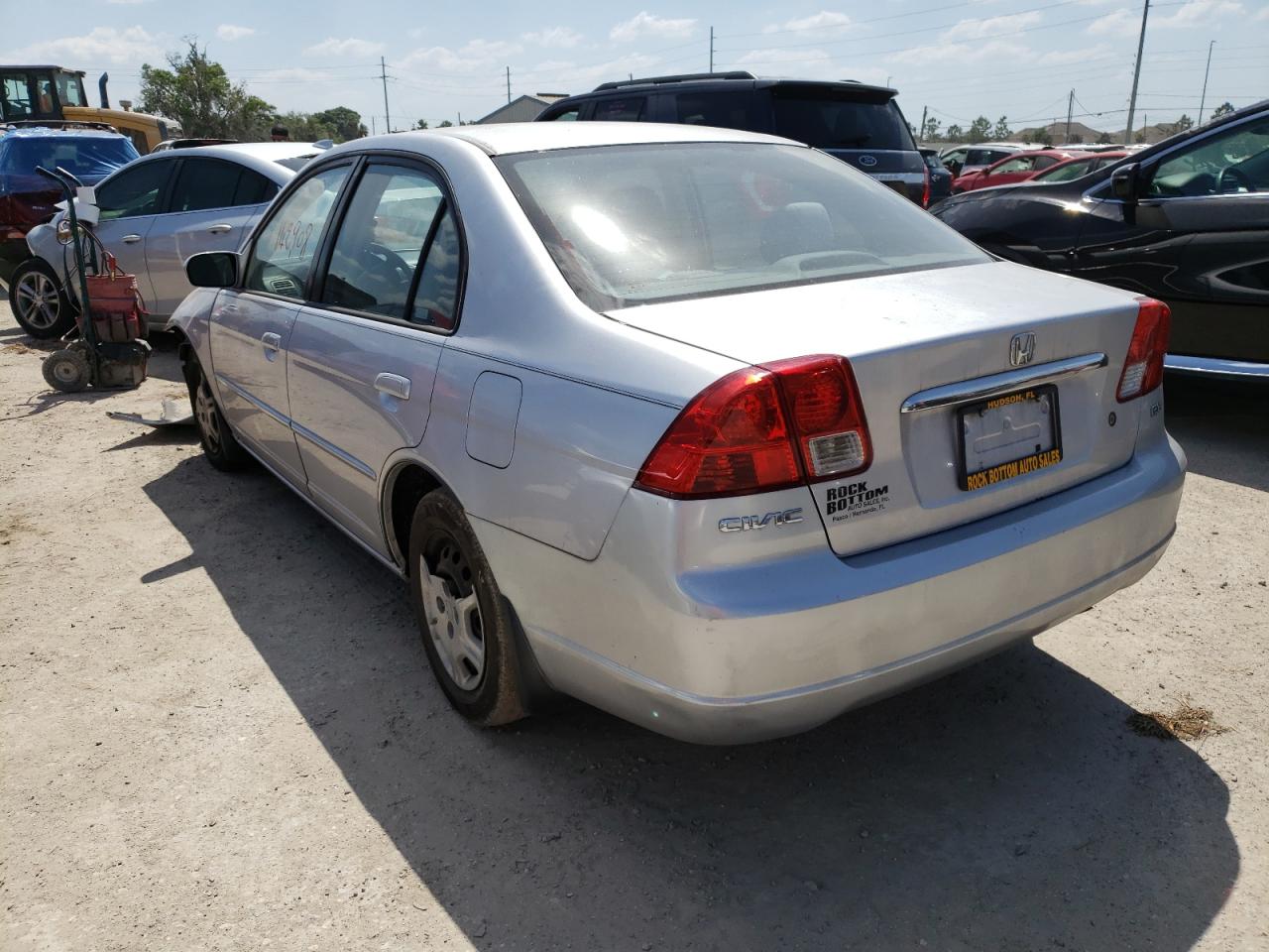 Photo 3 from auction – 2003 HONDA CIVIC EX with VIN 1HGES26783L011218