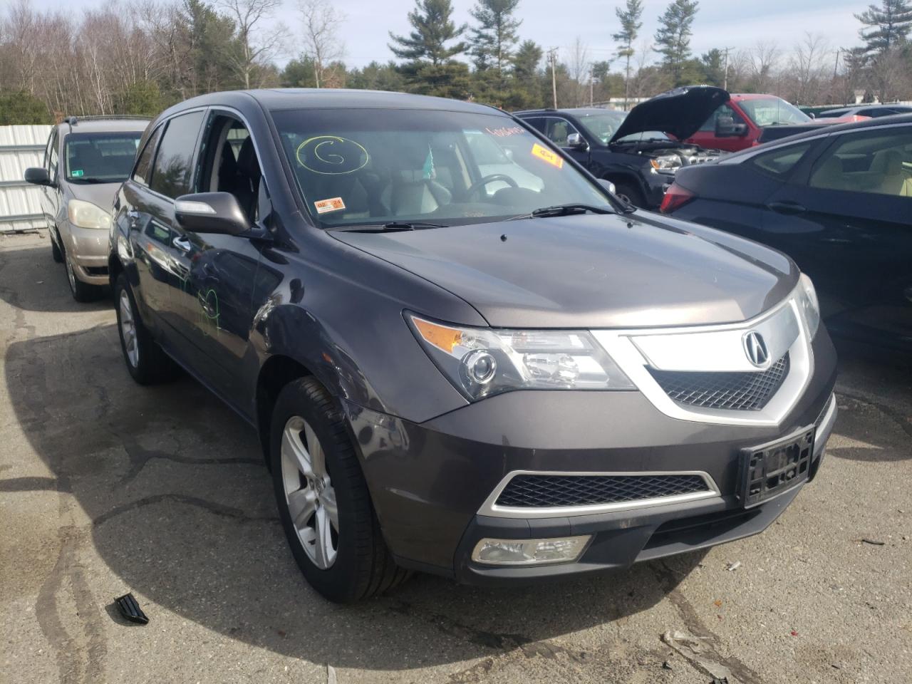 ACURA MDX 2012 with VIN 2HNYD2H25CH517362 - Photo from auction